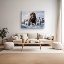 Load image into Gallery viewer, Lion and Sheep
